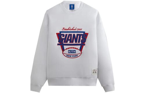 KITH x NFL FW23 Giants 1925 Nelson Crewneck LOGO