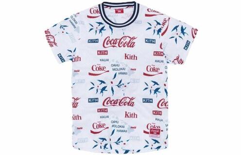 KITH x Coca-Cola x Mitchell Ness BP Hawaii Jersey T
