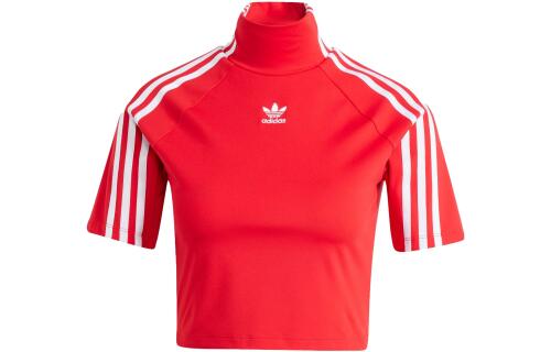 Женский топ adidas ADILENIUM SHORT SLEEVE TOP красный
