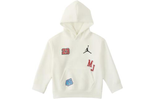 Детская толстовка nike Jordan Sneaker School Patch белая