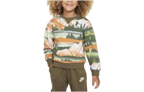 Детский топ Nike Sportswear Snow Day зеленый