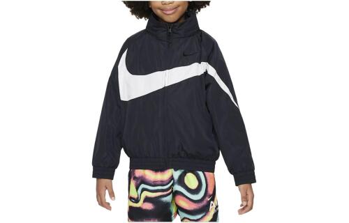 Детская куртка Nike Swoosh черная
