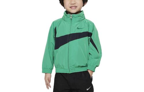Детская куртка Nike Swoosh зеленая