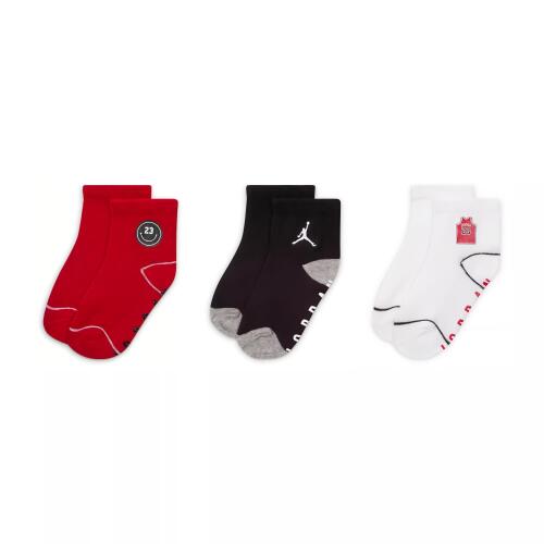 Детские носки nike Jordan Icon Patches красные