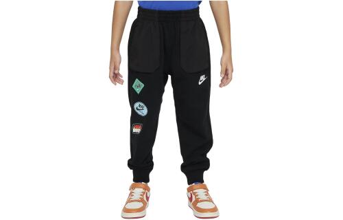 Детские брюки Nike Sportswear черные