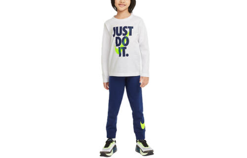 Детская футболка Nike &#8220;Just Do It&#8221; синяя
