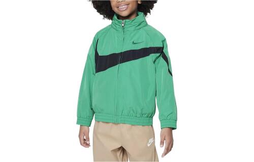 Детская куртка Nike Swoosh зеленая