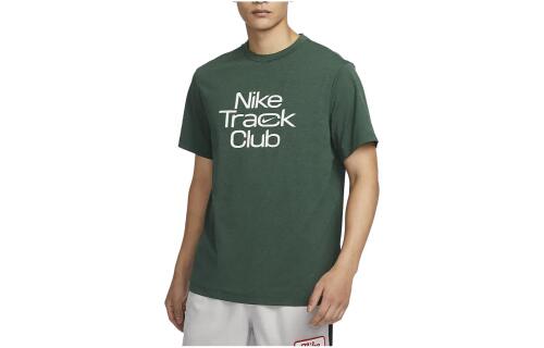 Мужской топ Nike Track Club зеленый
