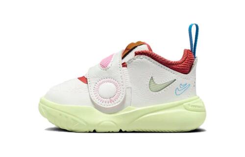 Детские кроссовки Nike Team Hustle D 11 LIL (TD) зеленые