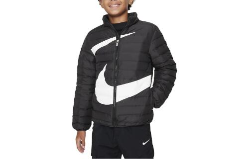 Детская куртка Nike Swoosh черная