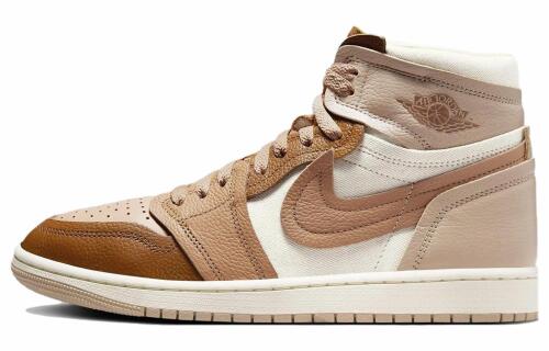 Женские кроссовки nike Air Jordan 1 MM High коричневые