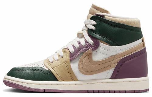 Женские кроссовки nike Air Jordan 1 MM High зеленые