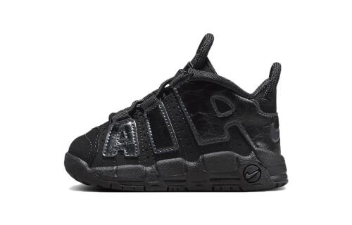 Детские кроссовки Nike Air More Uptempo (TD) черные