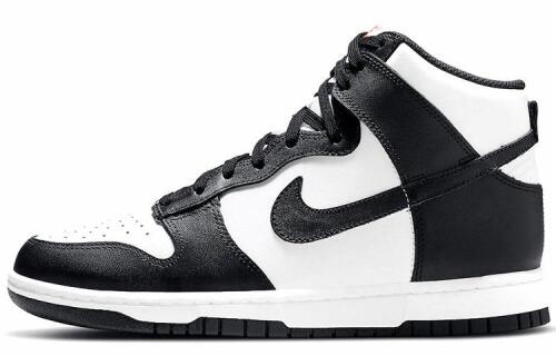 Женские кроссовки Nike Dunk High черные