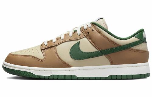 Мужские кроссовки Nike Dunk Low Retro зеленые