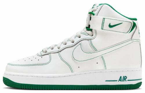 Женские кроссовки Nike Air Force 1 HI зеленые