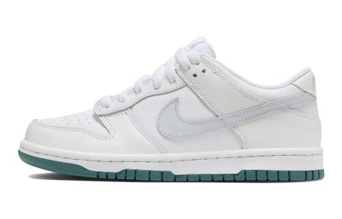 Детские кроссовки Nike Dunk Low (GS) белые