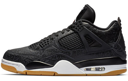 Кроссовки Nike Air Jordan 4 Retro Laser Black Gum