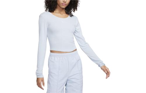 Женский топ Nike Sportswear Chill Knit синий