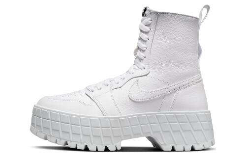 Женские кроссовки nike Air Jordan 1 Brooklyn белые
