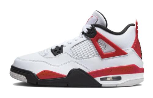 Детские кроссовки nike Air Jordan 4 Retro (GS) черные