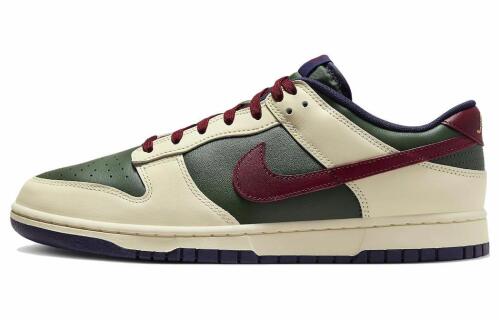 Мужские кроссовки Nike Dunk Low Retro зеленые