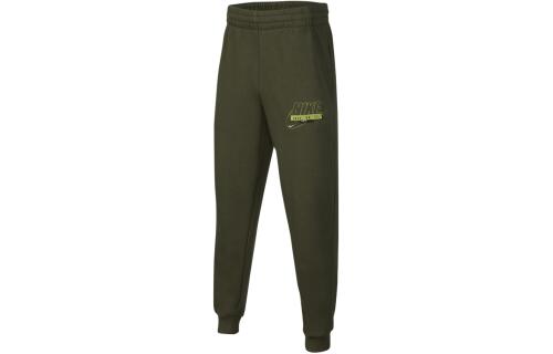 Детские брюки Nike Sportswear Club зеленые