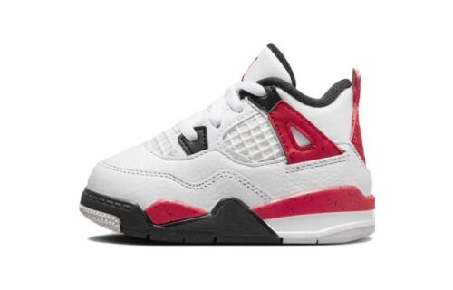 Детские кроссовки nike Jordan 4 Retro (TD) черные