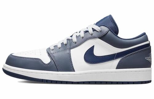 Мужские кроссовки nike Air Jordan 1 Low белые