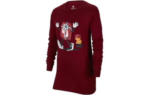 Детская футболка Nike Sportswear красная