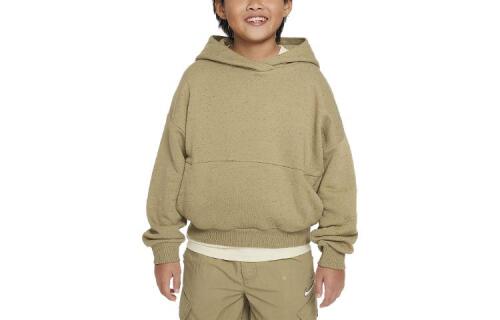 Детская толстовка Nike Icon Fleece зеленая