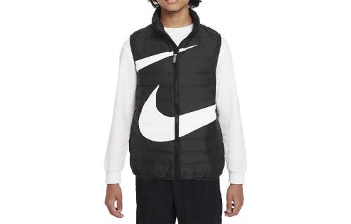 Детская безрукавка Nike Swoosh черная