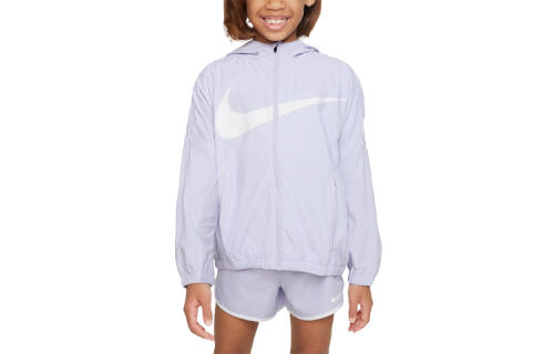 Детская куртка Nike Swoosh Windbreaker фиолетовая