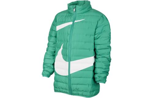Детская куртка Nike Swoosh зеленая