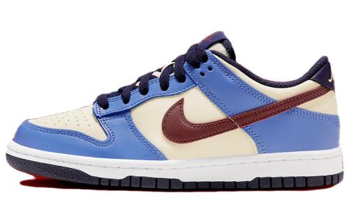 Детские кроссовки Nike Dunk Low (GS) белые