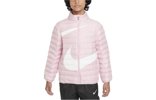 Детская куртка Nike Swoosh розовая