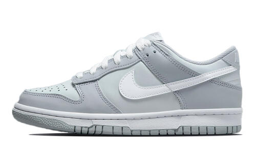 Детские кроссовки Nike Dunk Low (GS) белые