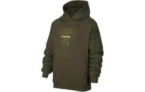 Детская толстовка Nike Sportswear Club зеленая