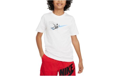 Детская футболка Nike Sportswear белая