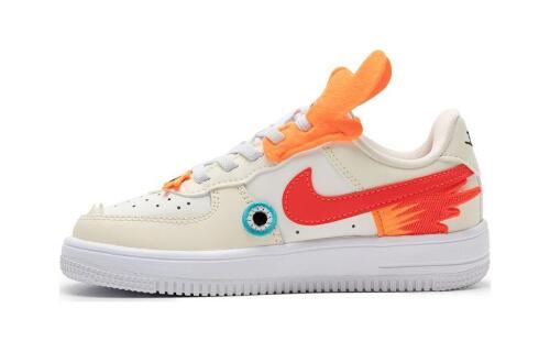 Детские кроссовки Nike Force 1 Low EasyOn LV8 1 (PS) бордовые