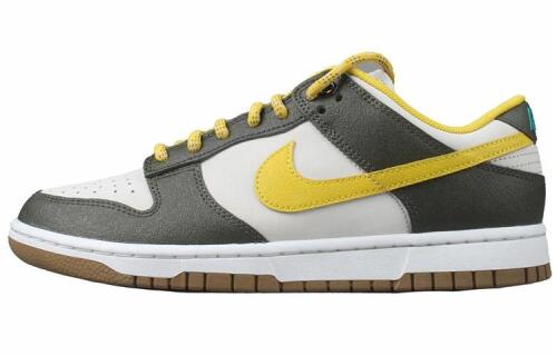 Мужские кроссовки Nike Dunk Low Retro PRM зеленые