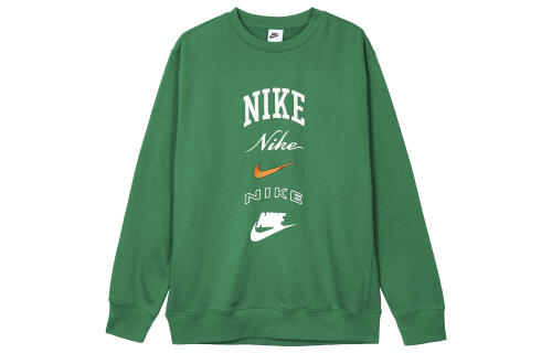 Мужской свитшот Nike Club Fleece зеленый