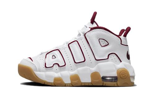 Детские кроссовки Nike Air More Uptempo (PS) белые