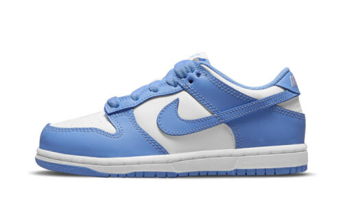 Детские кроссовки Nike Dunk Low (PS) белые