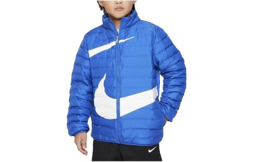 Детская куртка Nike Swoosh синяя