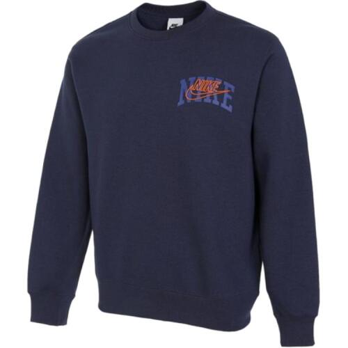 Мужской свитшот Nike Club Fleece оранжевый
