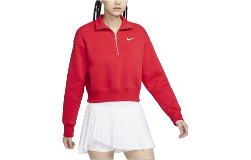 Женский свитшот Nike Sportswear Phoenix Fleece красный