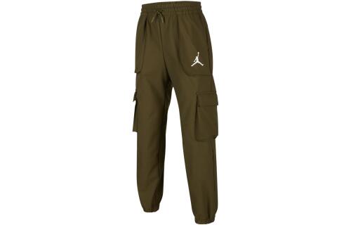 Детские брюки nike Jordan зеленые