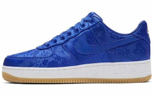 Кроссовки Nike Air Force 1 Low CLOT Blue Silk