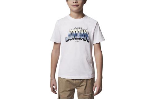 Детская футболка nike Jordan World белая
